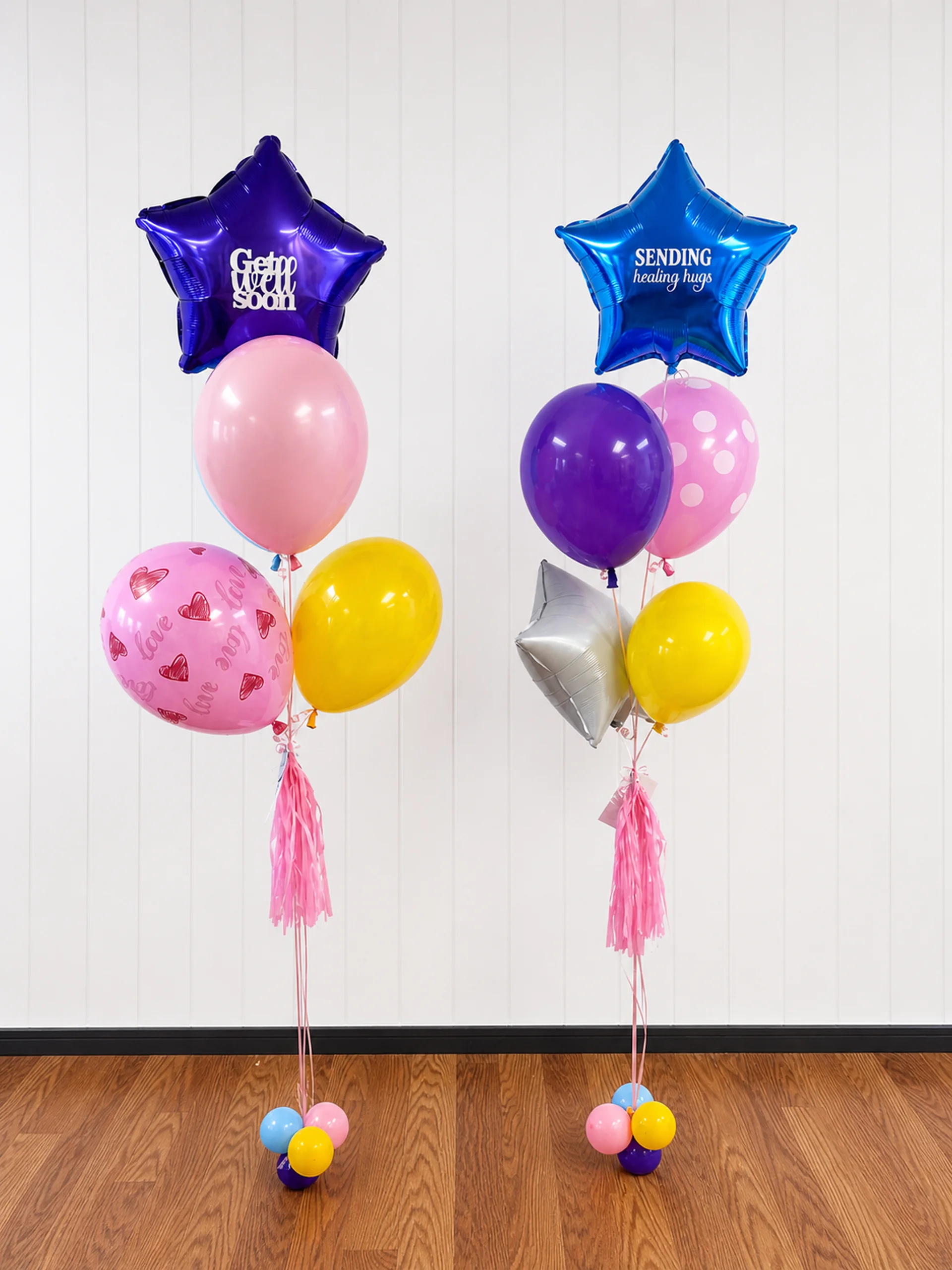 Grab and go pickup balloon garland pre-inflated